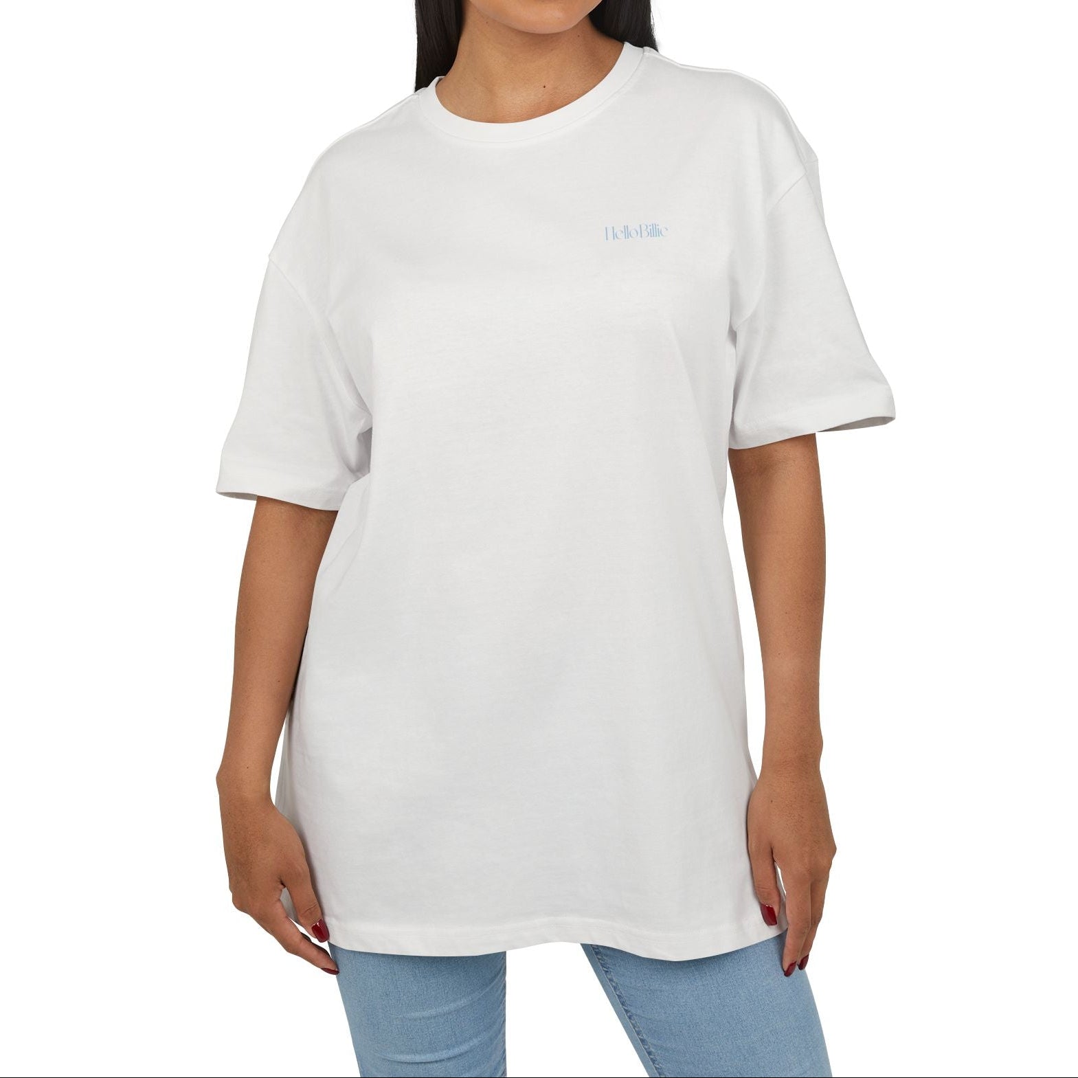 Selene Vit Oversize T-shirt
