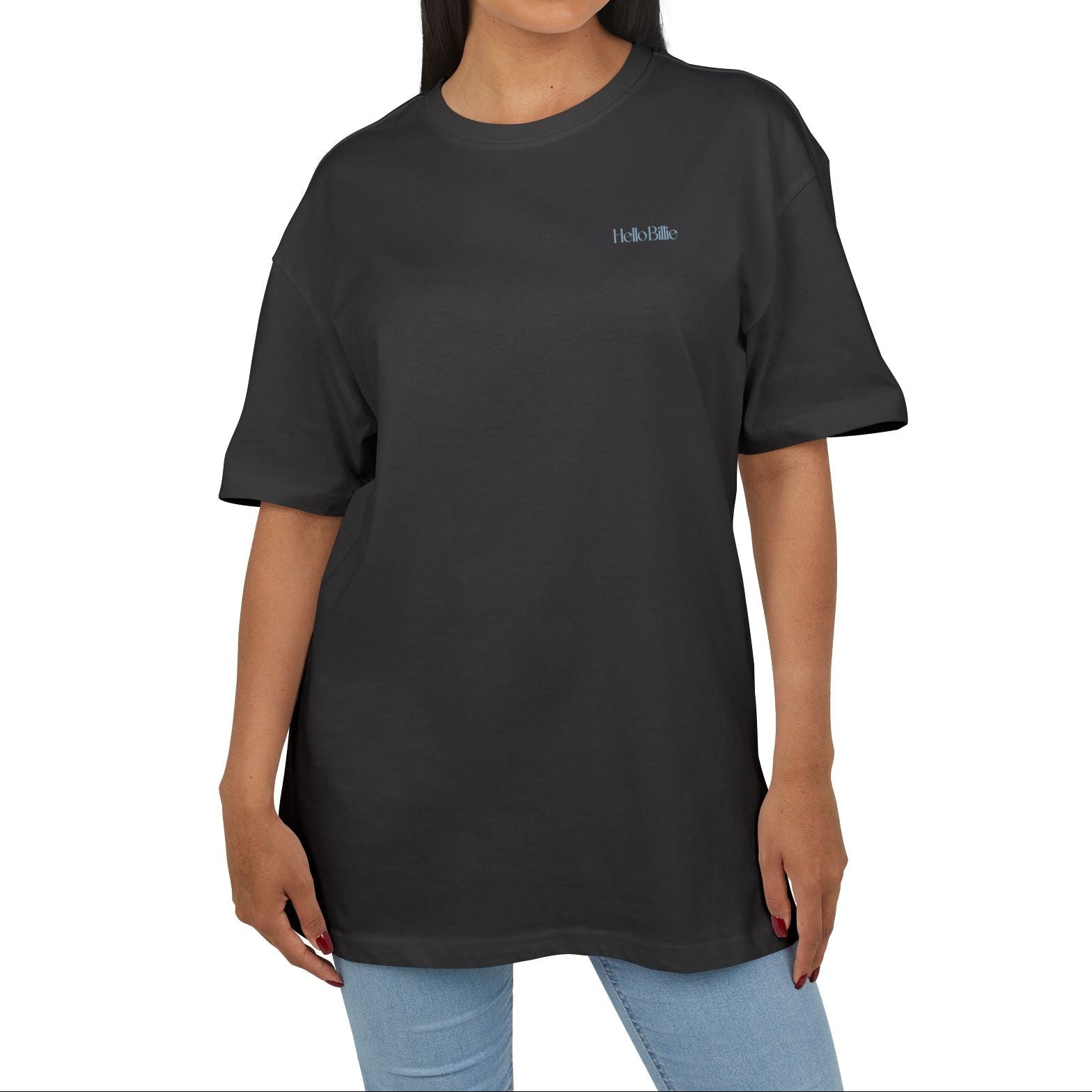 Elena Svart Oversize T-shirt