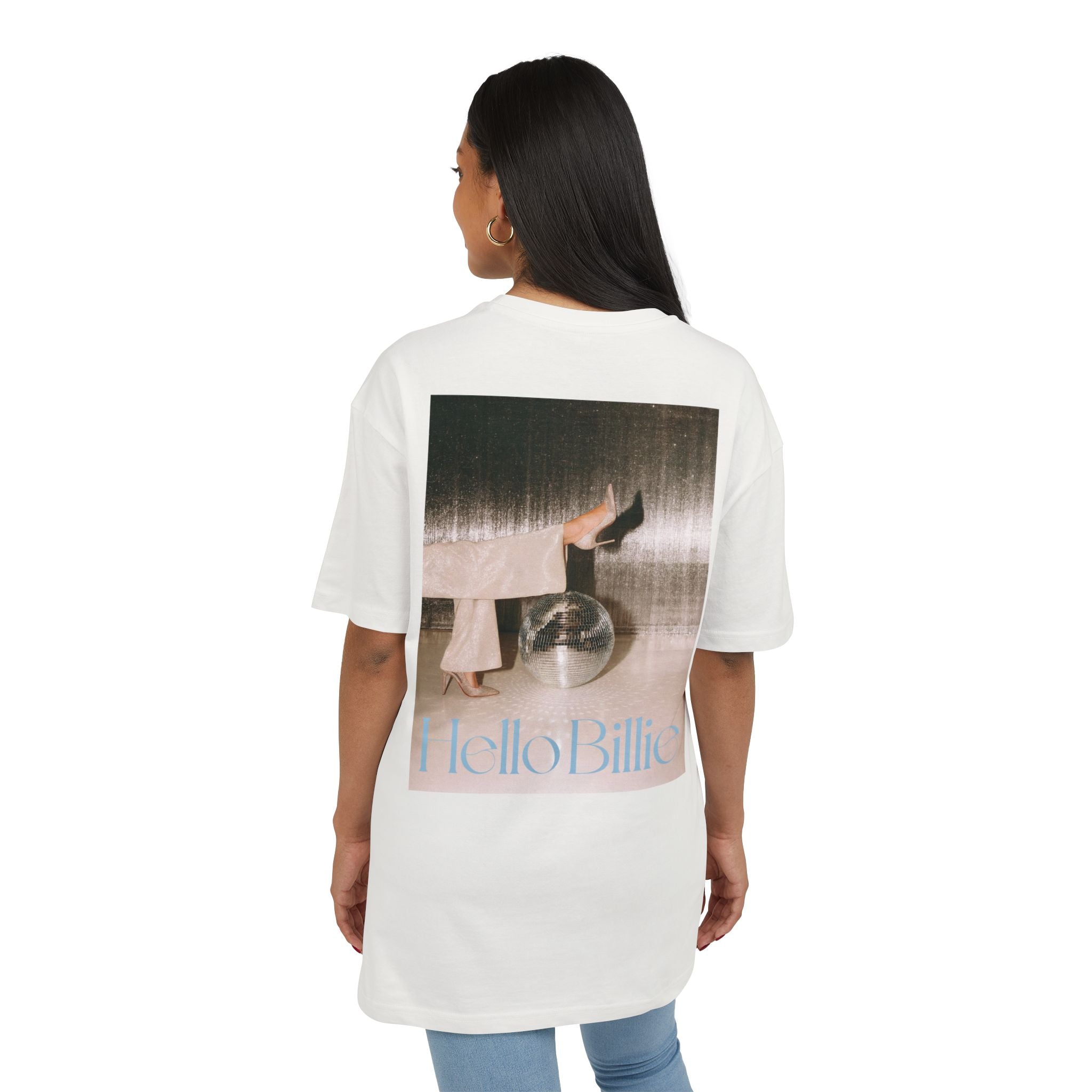 Selene Vit Oversize T-shirt